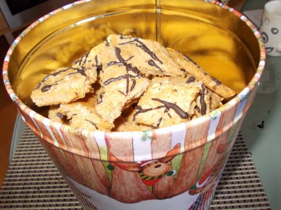 Knapperige speculaas-noten-koekjes recept