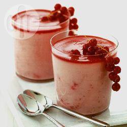 Aardbeien-yoghurtmousse recept