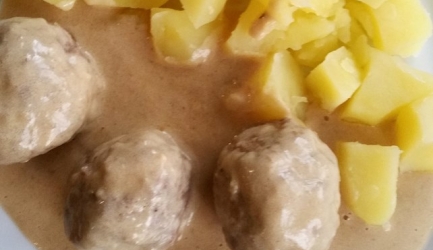 Natje's gehaktballetjes in lekkere mosterdsaus recept