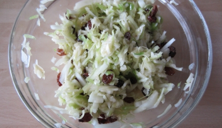 Witte kool salade recept