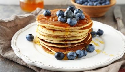 Blueberry pancakes recept