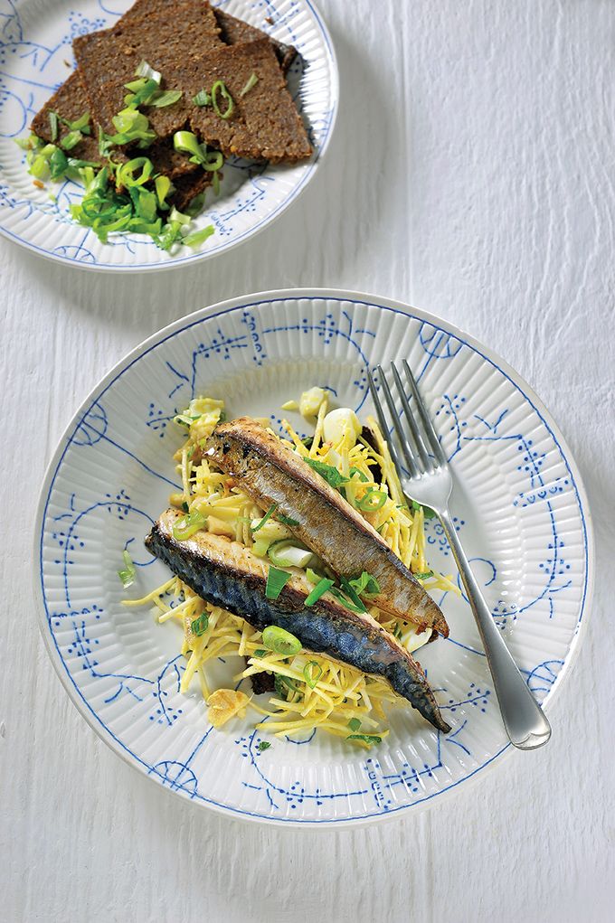 Recept 'holy mackerel: smörrebröd met makreel'