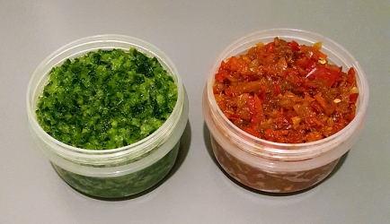 Jalapeno relish en gebakken sambal recept