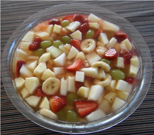 Fruitsalade (voor bij de paasbrunch) recept