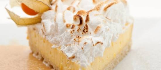 Lemon meringue pie recept