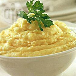 Aardappelpuree met knoflook en kaas recept