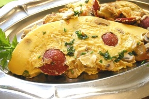 Turkse knoflook omelet recept