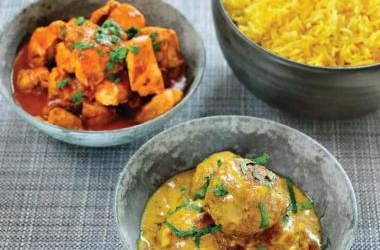Zachte gele curry met lamsvlees en citroenrijst recept