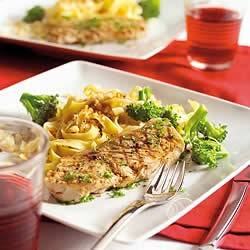 Entrecote met tagliatelle en citroengremolata recept