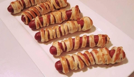 Hotdog avond snacks recept