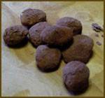 Zwarte piet truffels recept