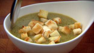 Kaascroutons recept