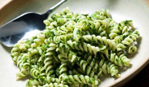 Snelle spinaziepasta recept