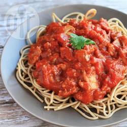 Makkelijke spaghetti bolognese recept