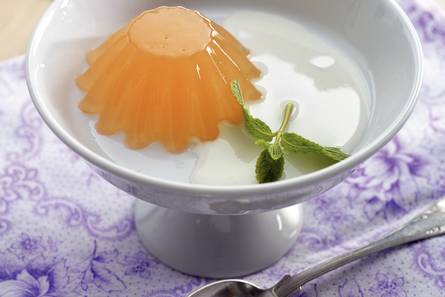 Grapefruitgelei met yoghurt