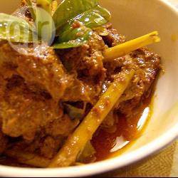 Curry / rendang recept