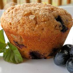 Volkoren muffins met bosbessen recept