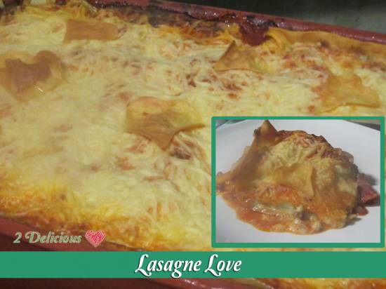 Lasagne love recept