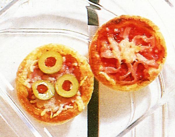 Mini pizza`s recept