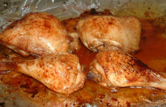 Gemarineerd kip gebakken in oven recept