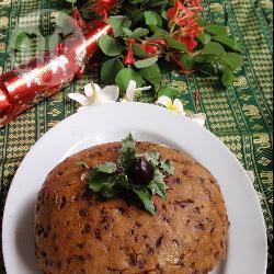 Oma's gekookte kerstpudding recept