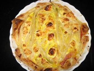 Hartige taart met asperges,ham en geitenkaas recept ...