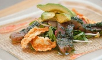 Tonijn avocado salade recept