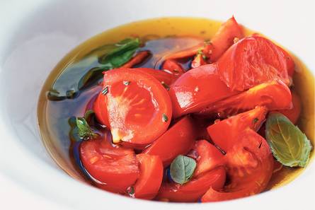 Italiaans gemarineerde tomaten