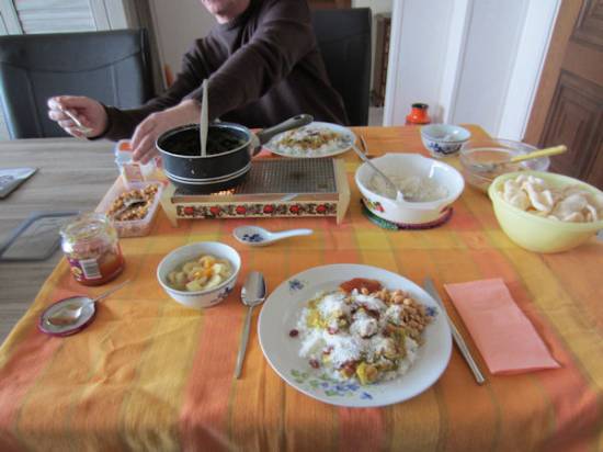 Indische rijsttafel recept