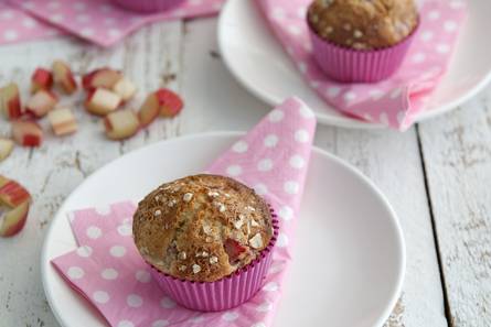 Rabarbermuffins