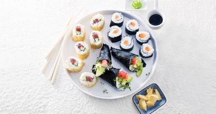 Sushirijst (sushi meshi)