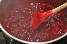 Cranberry-portsaus recept
