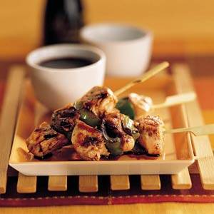 Kip-paprika yakitori recept