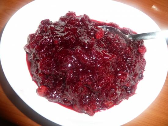 Cranberry compote a la louise recept