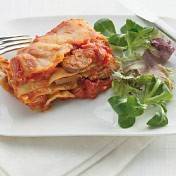 Lasagne met runderbraadworst recept