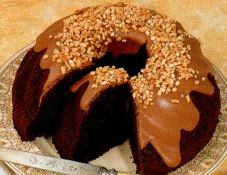 Chocoladecake met zure room recept