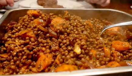 Linzen schotel met marokkaans kruiden recept