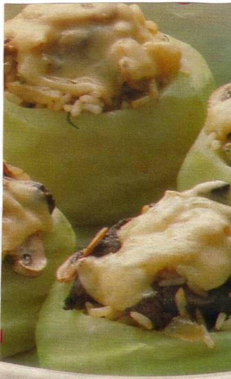 Gevulde koolrabi met champignons recept
