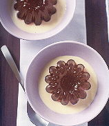 Pruimen galantine puddinkjes met kaneel recept