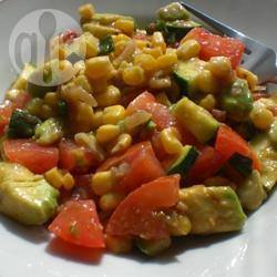 Gekruide groentensalade recept