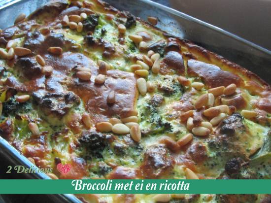 Broccoli met ei en ricotta recept