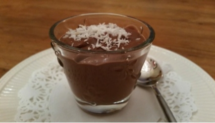 Kokos chocolade mousse recept