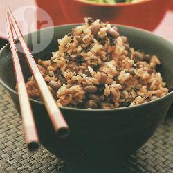 Japanse rode rijst recept