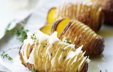 Hasselbackaardappels recept