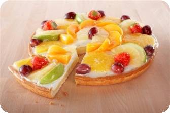 Fruitroomvlaai recept