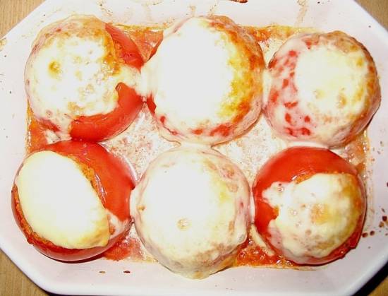 Gevulde tomaten op toscaanse wijze recept