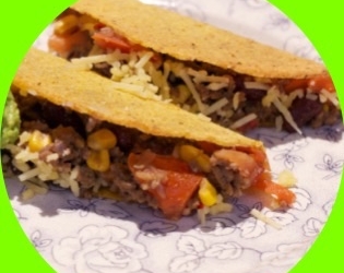 Gevulde taco's recept