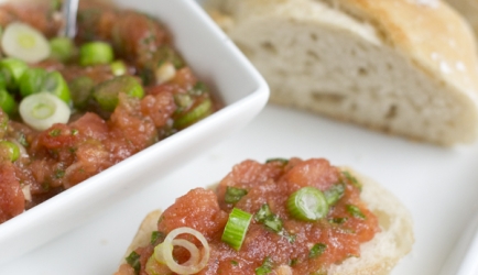 Tomaten bruschetta spread recept
