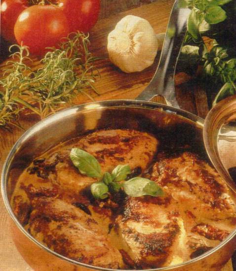 Kip met zongedroogde tomaten en zwarte olijven recept ...