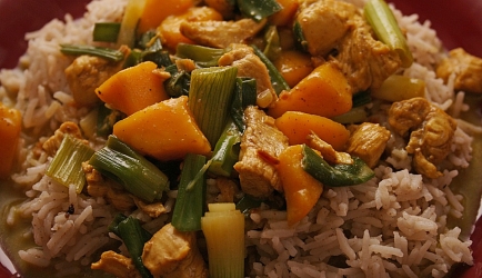 Heerlijke zuid afrikaanse kip curry recept